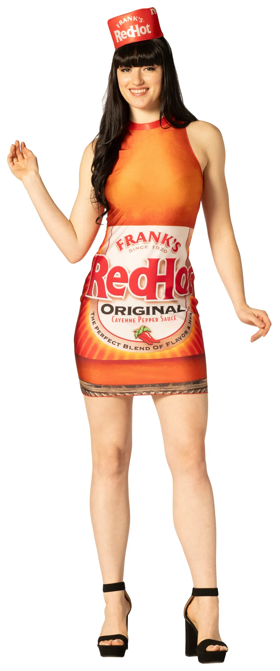 Rasta Imposta Frank's Red Hot Sauce Kleid Kostüm Damen