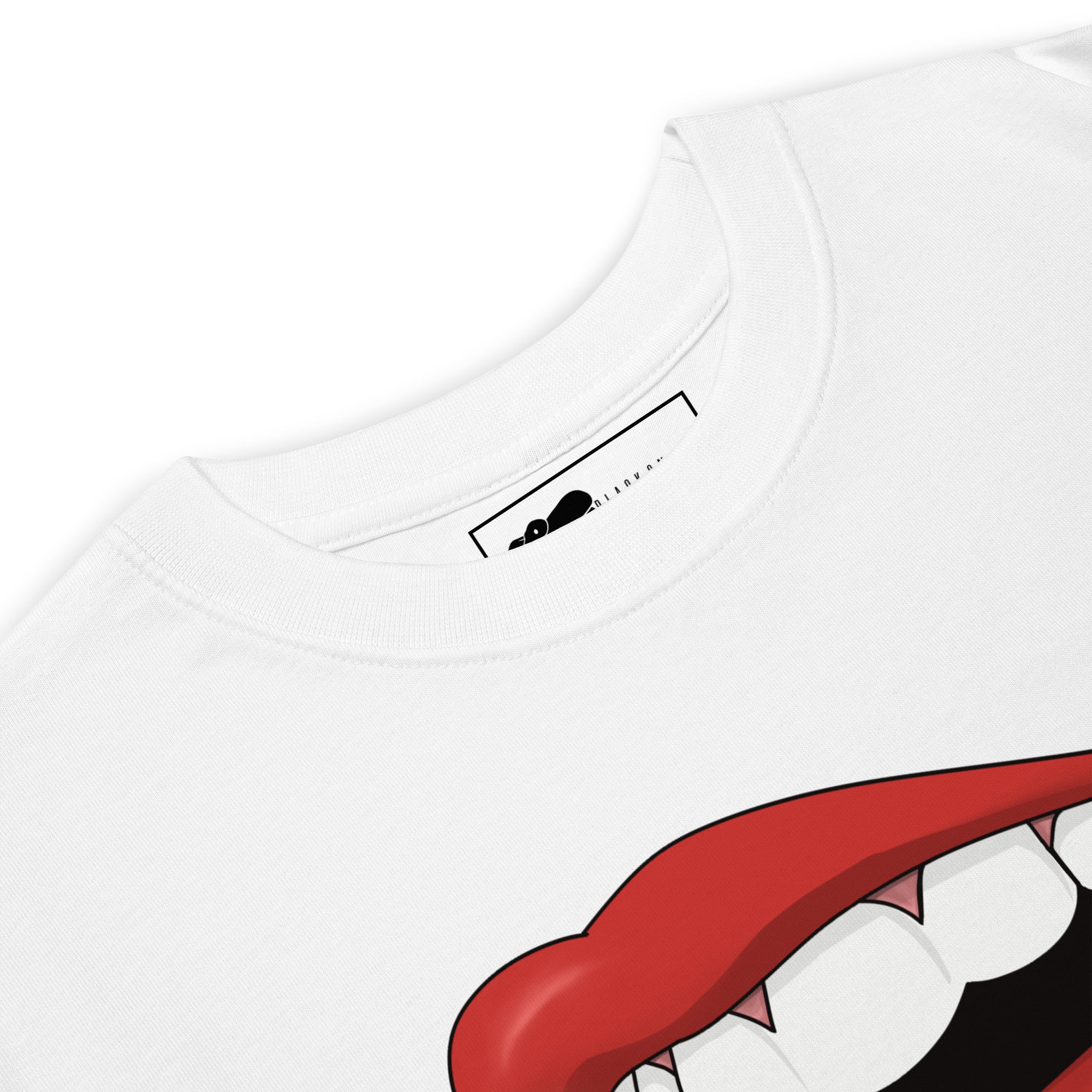 Black Snake Emdoe Heavyweight Tee Baumwolle Fang Motiv