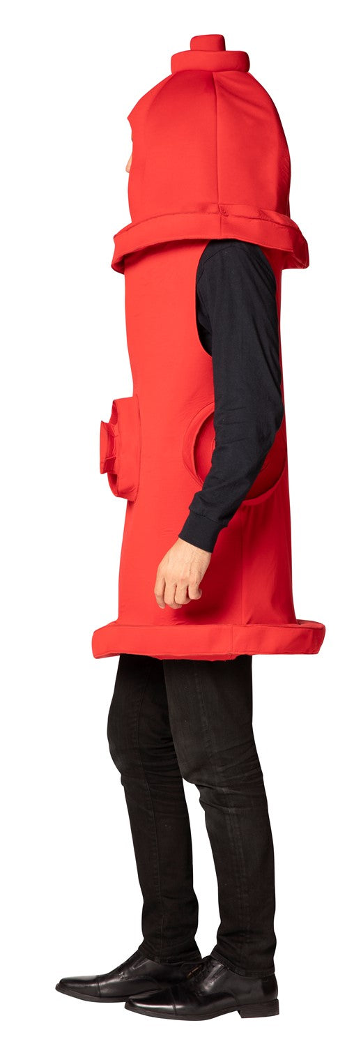Rasta Imposta Fire Hydrant Kostüm Erwachsene Einheitsgröße Rot