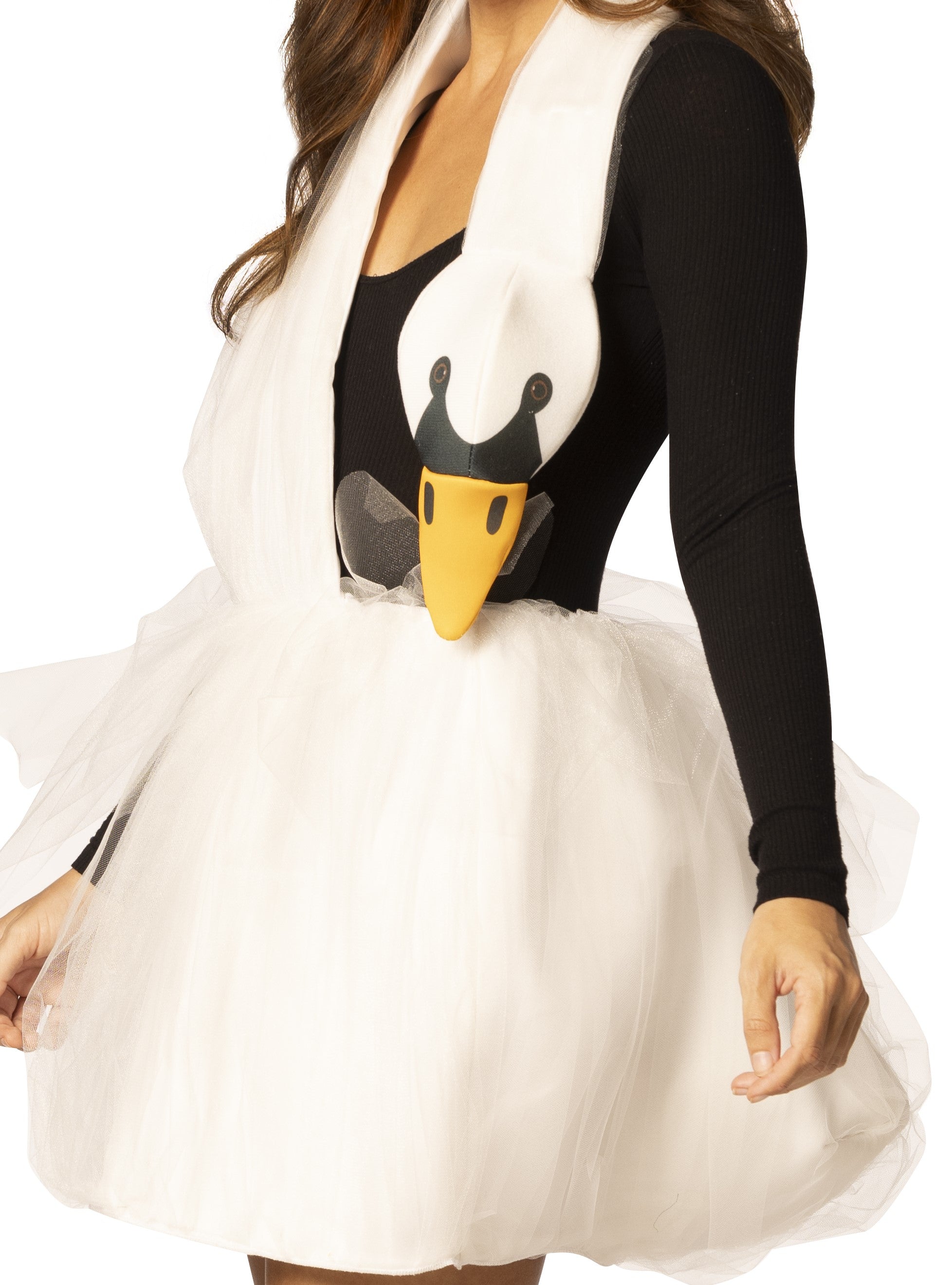 Rasta Imposta White Swan Schwan Kostüm S-M Tüll
