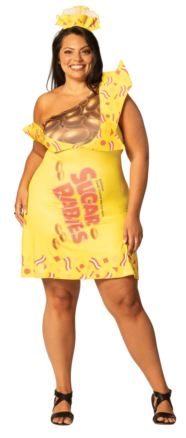Rasta Imposta Sugar Babies Kleid Kostüm L-XL 14-16