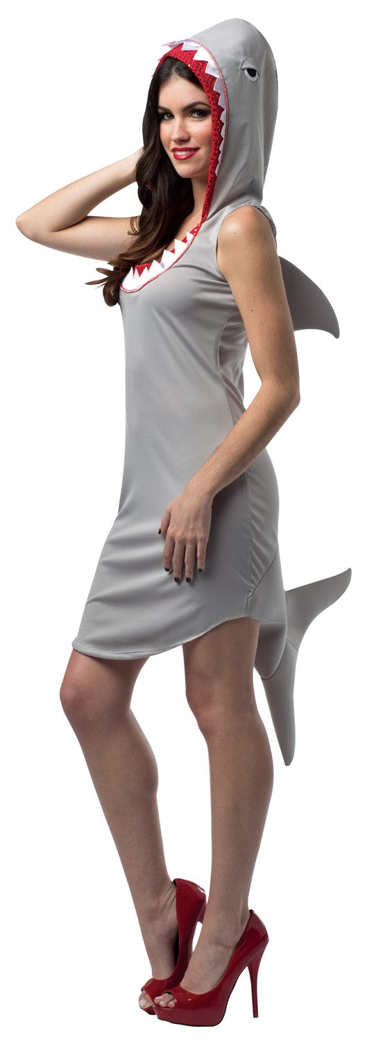 Rasta Imposta Shark Dress Hai Kostüm Kleid 4-8 Polyester