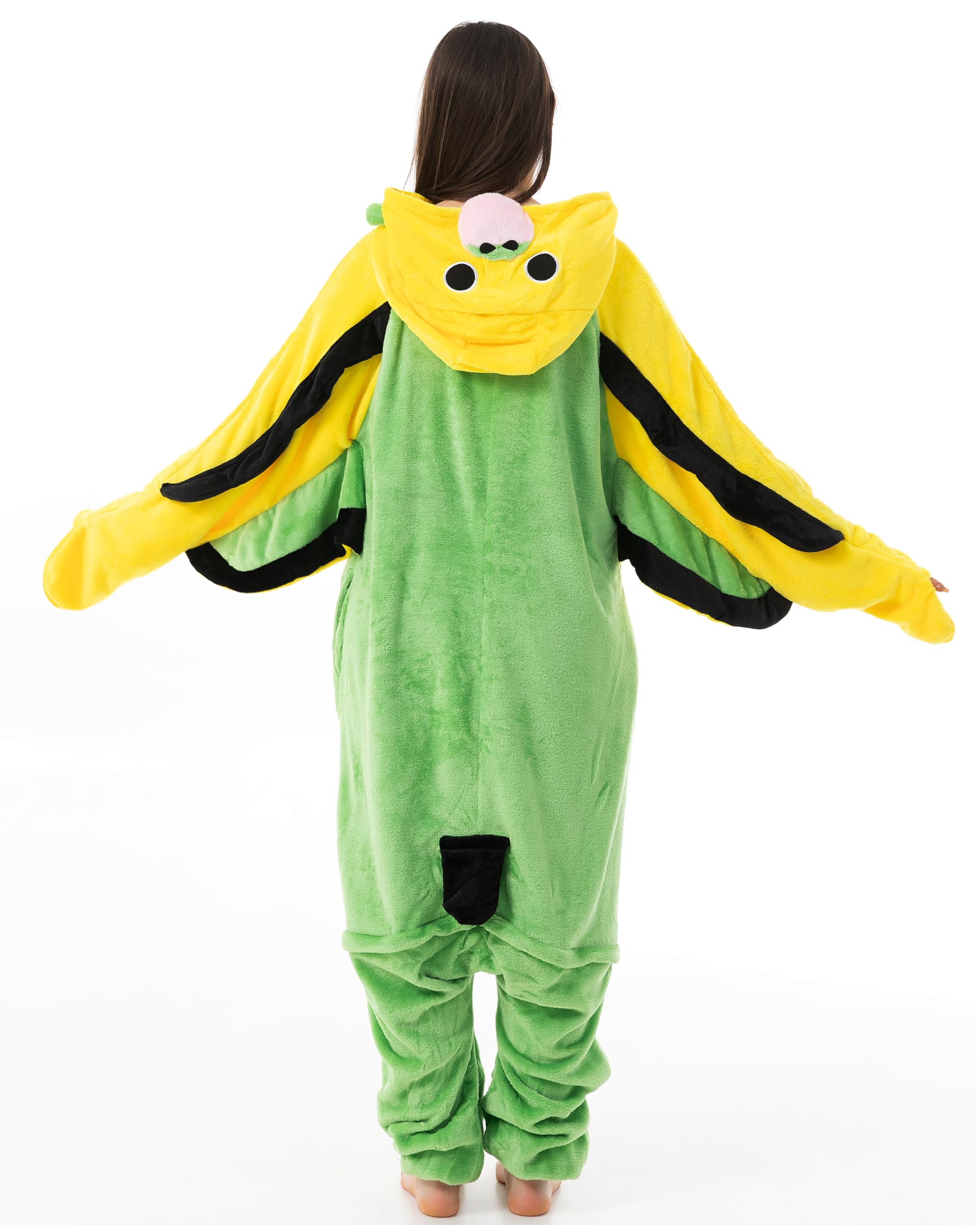 Katara 1744 Wellensittich Kostüm Onesie Fleece Unisex