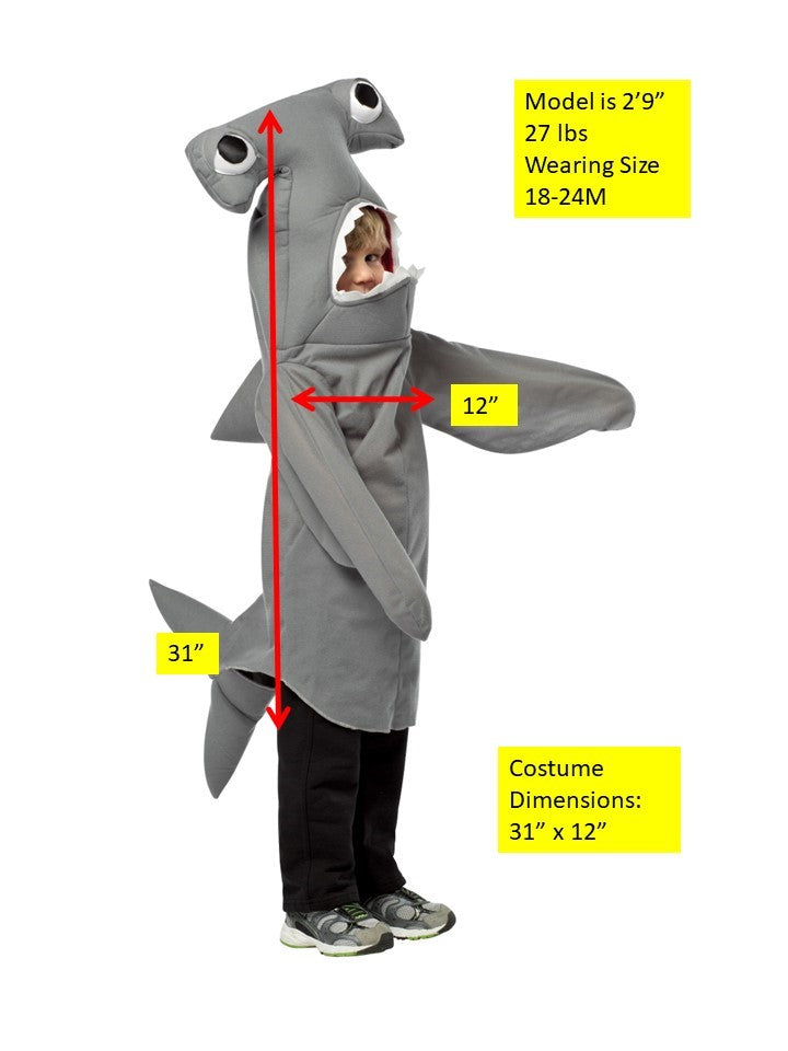 Rasta Imposta Hammerhead Shark Babykostüm 18-24 Monate