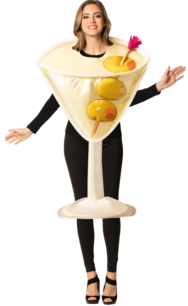 Rasta Imposta Dirty Martini Glass Kostüm One Size