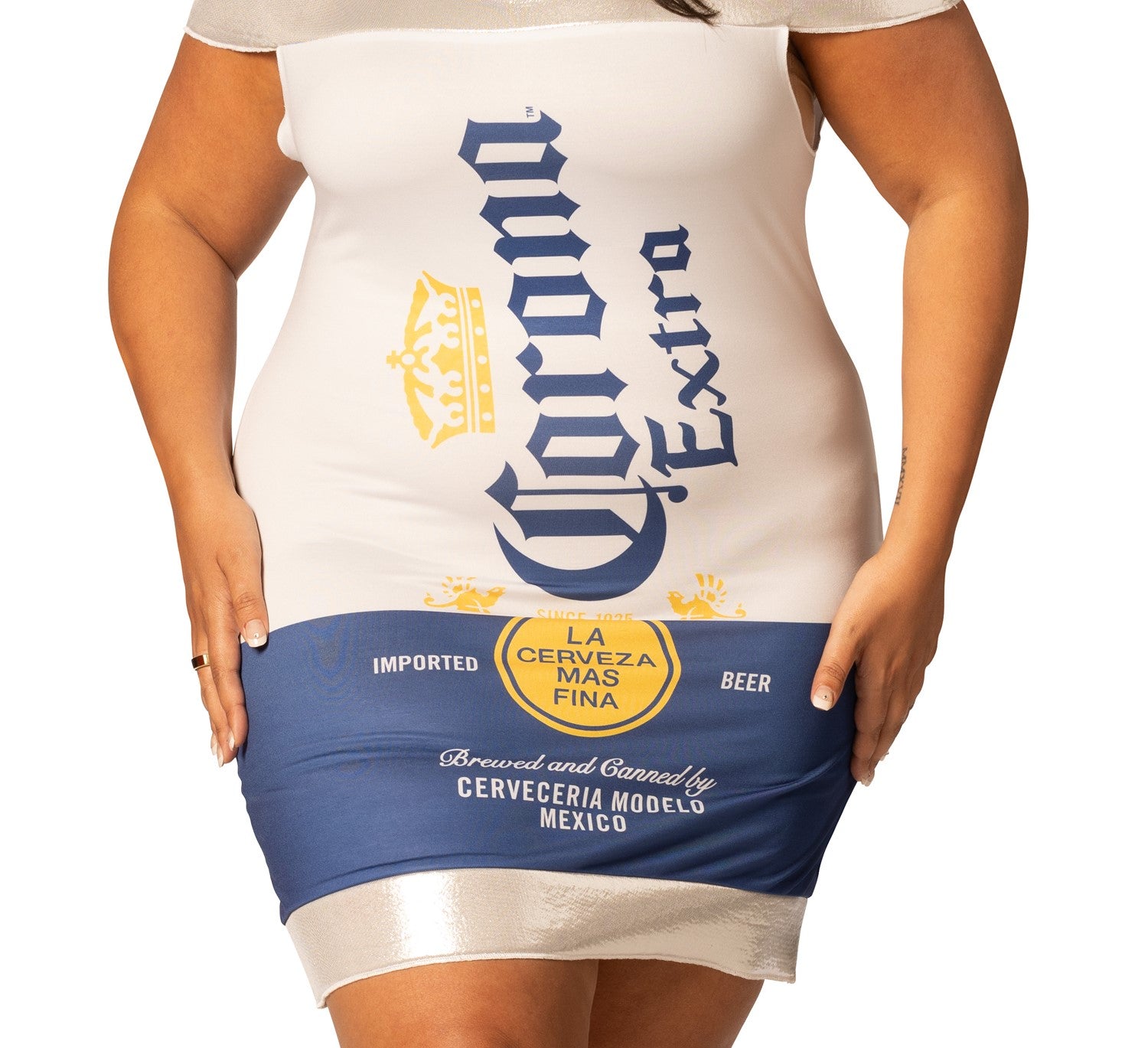 Rasta Imposta Corona Extra Bierkleid Kostüm Damen L-XL