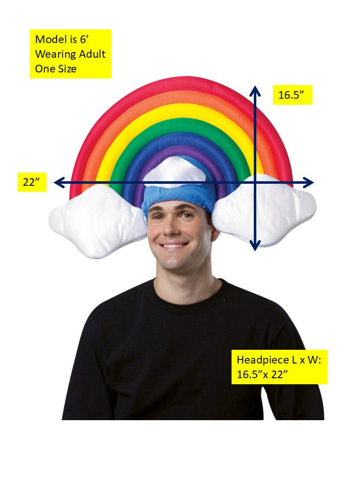 Rasta Imposta Rainbow Hat Regenbogen Hut Erwachsene