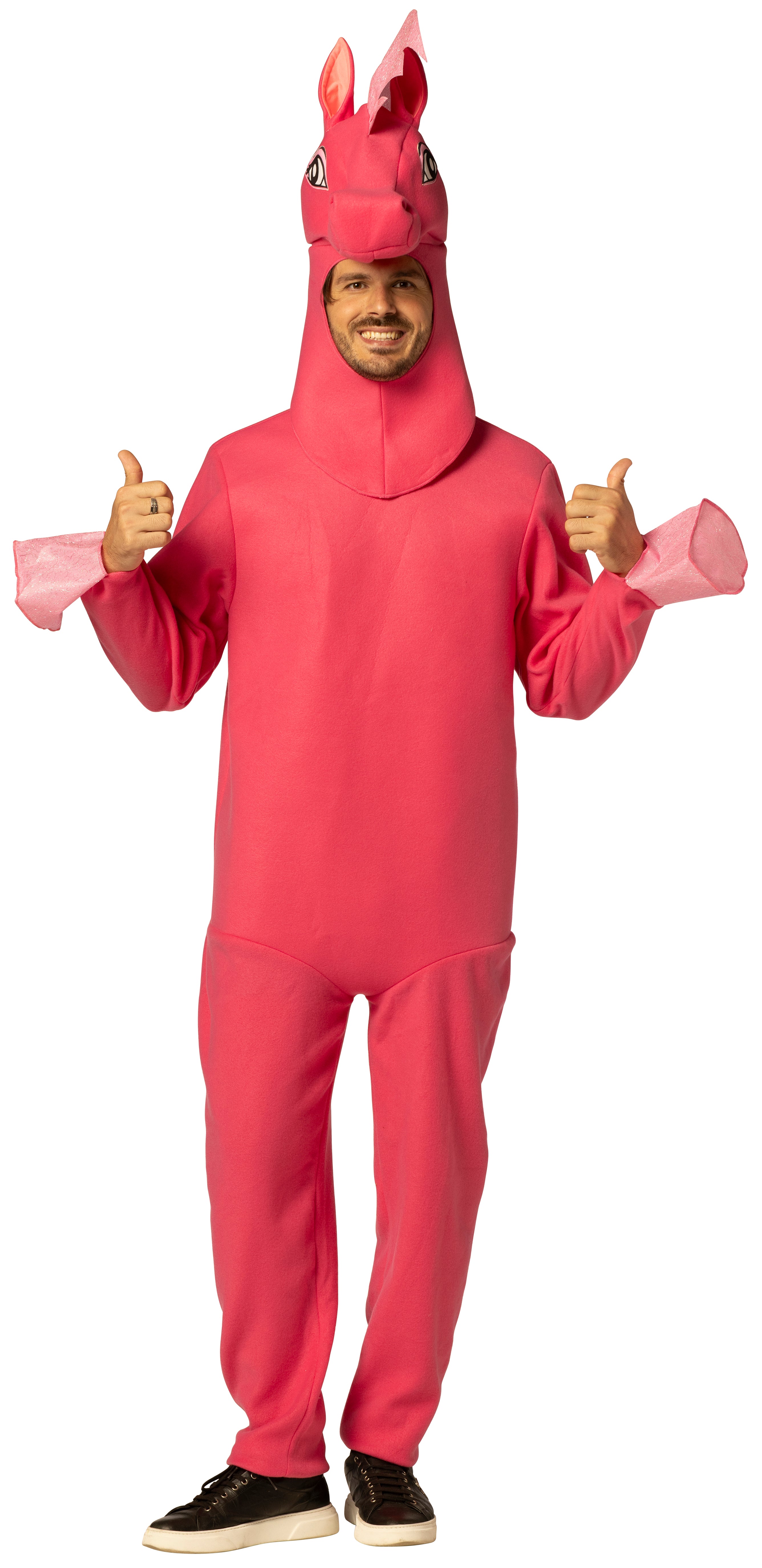Rasta Imposta Pink Pony Guy Kostüm Herren One Size