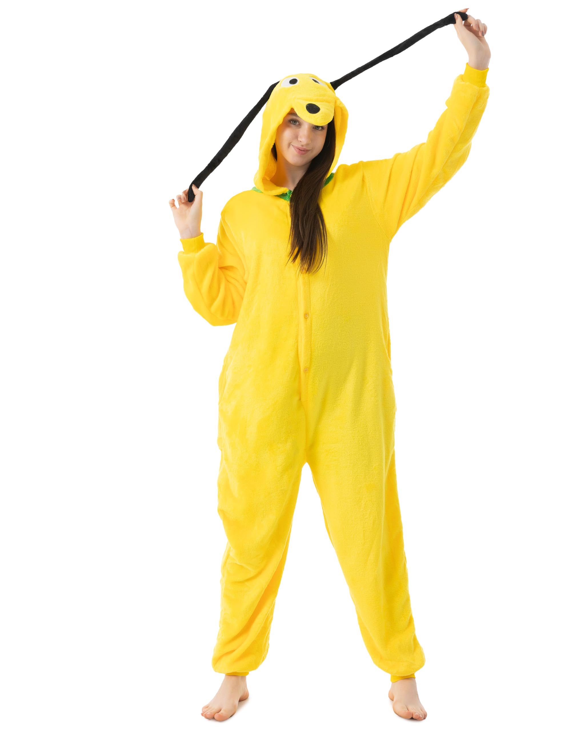 Katara Partyanzug Onesie Blauer Stich Plüsch Kostüm