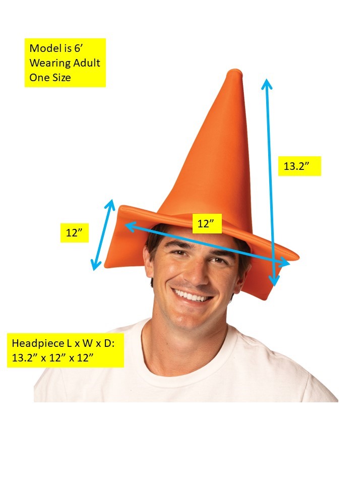 Rasta Imposta Caution Safety Cone Hut Verkehrshütchen One Size
