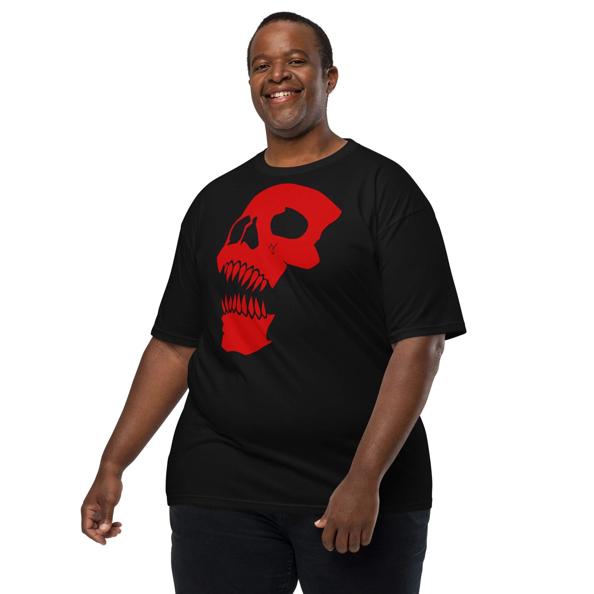 Black Snake Nel T-Shirt Skull Grafik schwarz Heavyweight