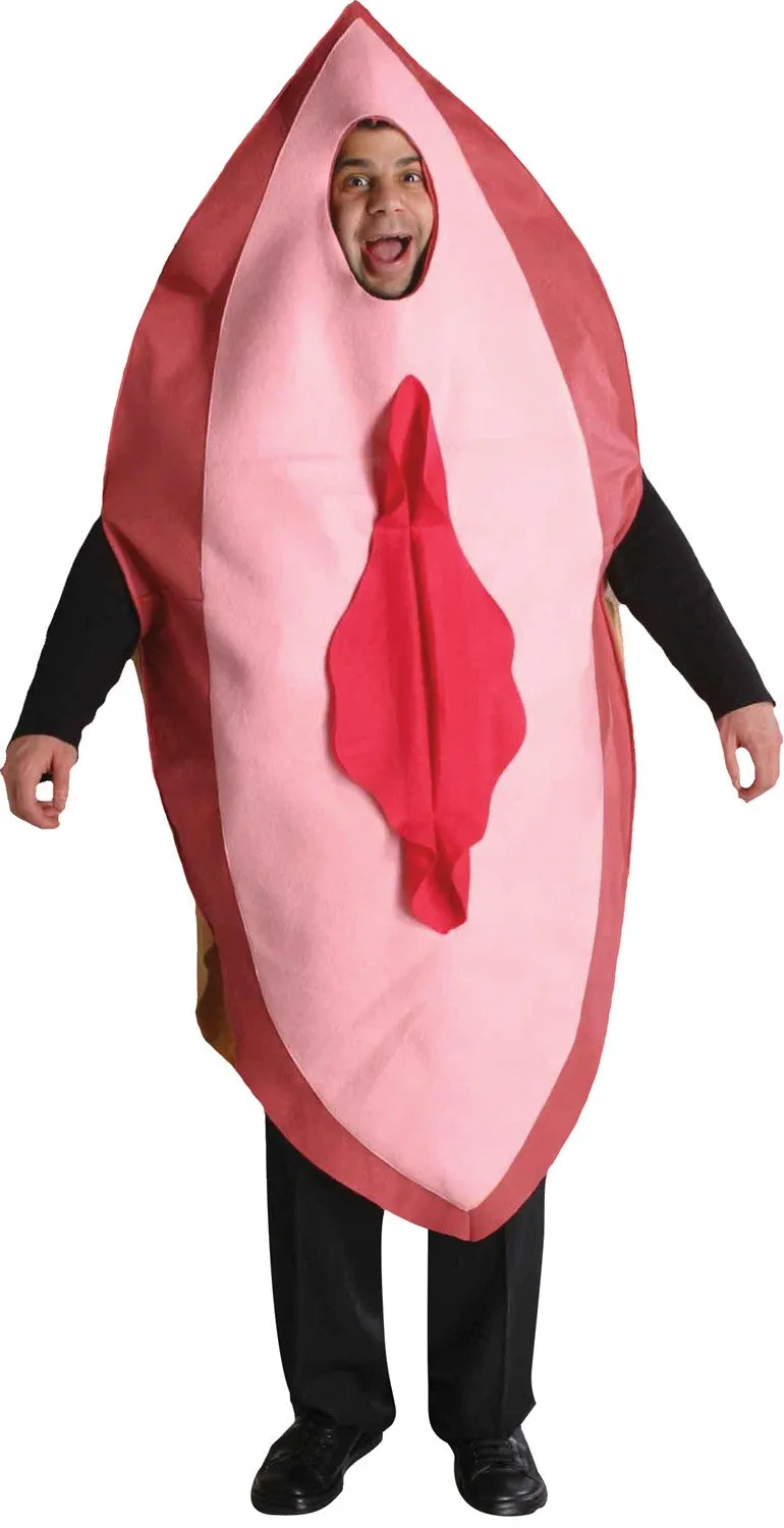 Rasta Imposta Big Pink Vagina Costume Damen-Kostüm Onesize
