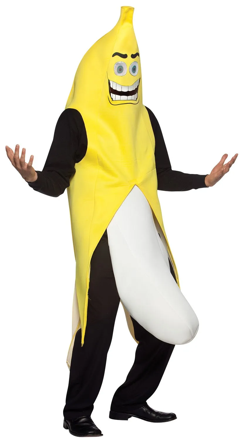 Rasta Imposta Banana Flasher Kostüm Einheitsgröße Überkopf
