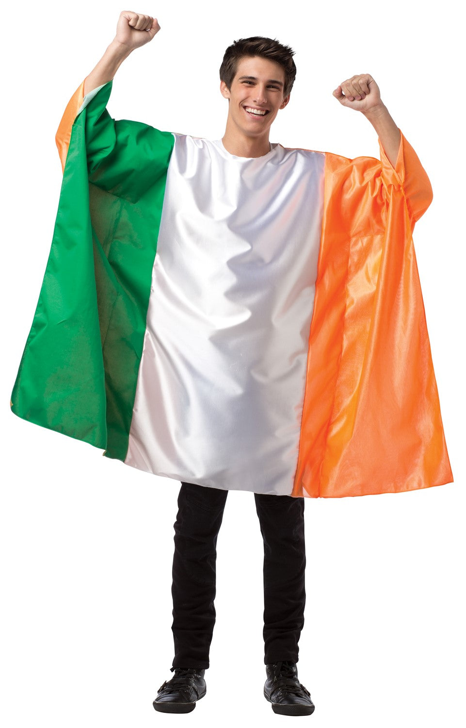 Rasta Imposta Ireland Flag Kostüm Einheitsgröße Flaggen Tunika