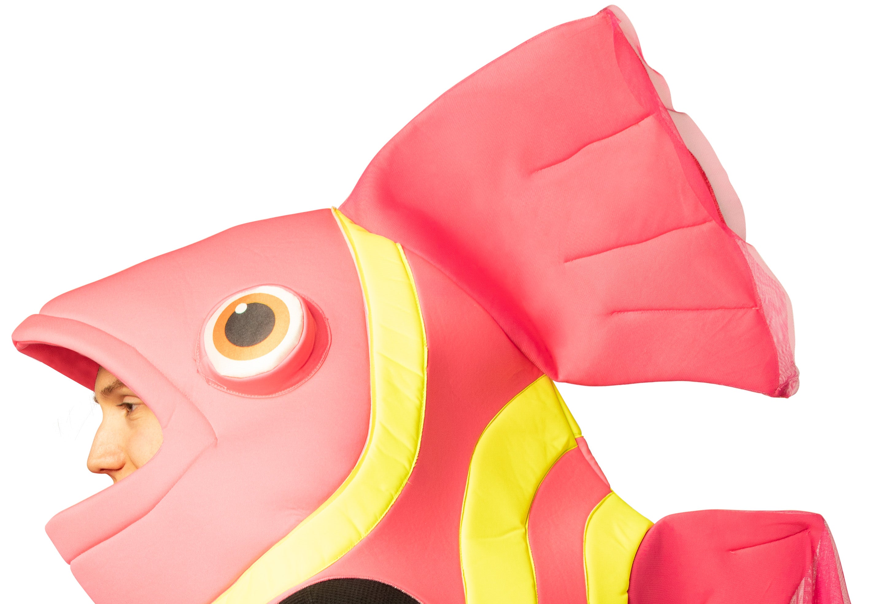 Rasta Imposta Fish Pink Kostüm Nachtleuchtend Einheitsgröße