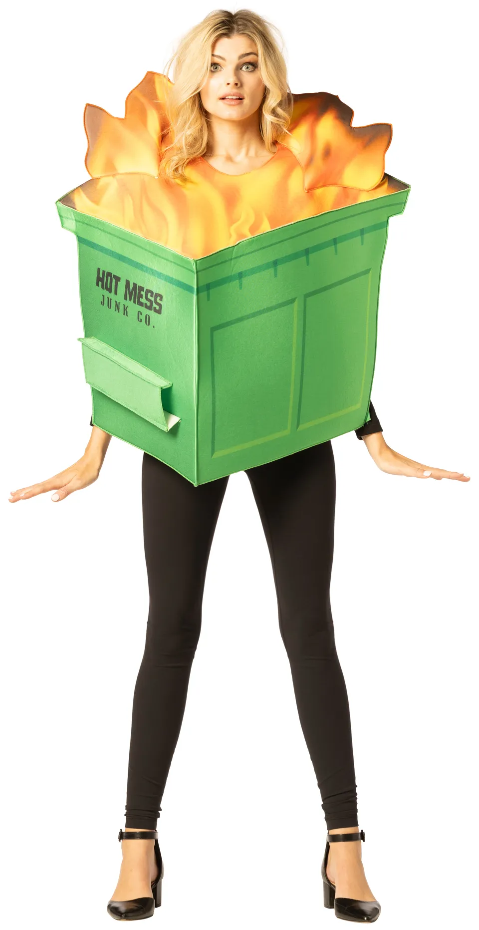 Rasta Imposta Dumpster Fire Mülltonnen Kostüm One Size