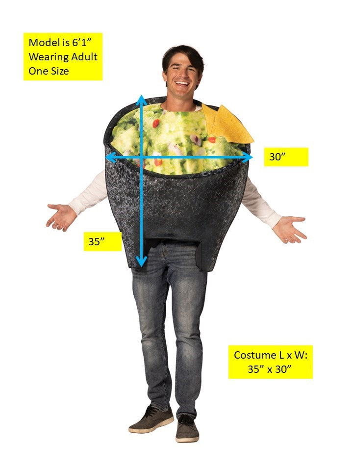 Rasta Imposta Guacamole in Bowl Kostüm One Size Schüssel