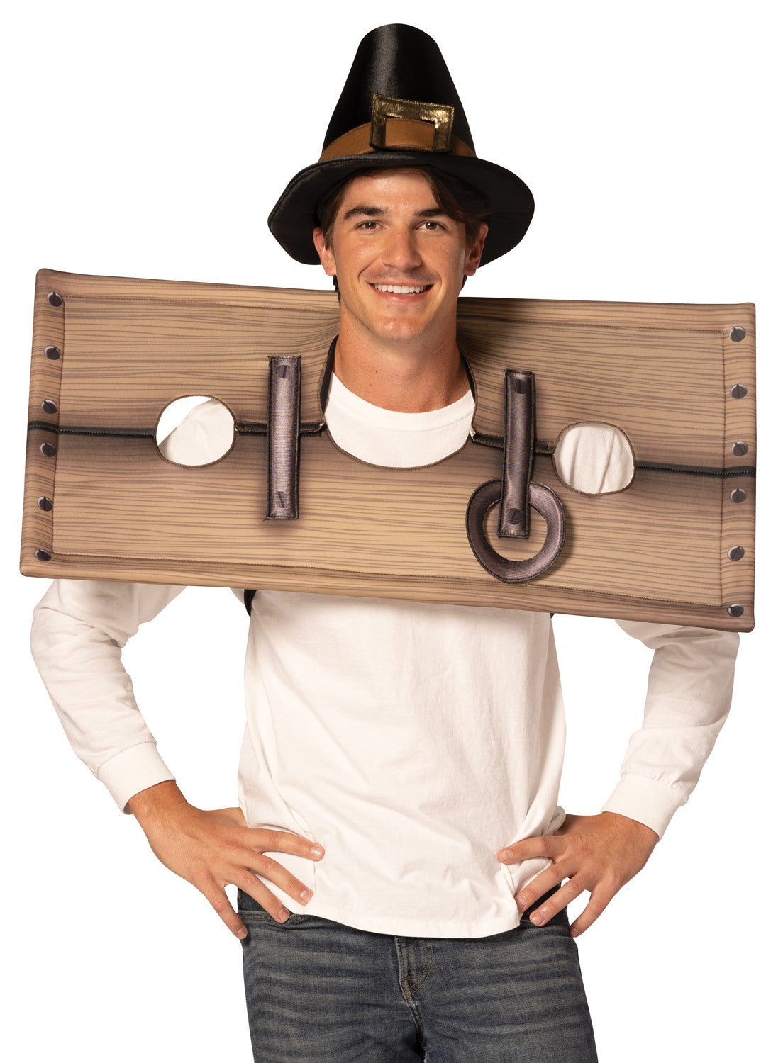 Rasta Imposta Pilgrim Stockade Kostüm mit Hut One Size