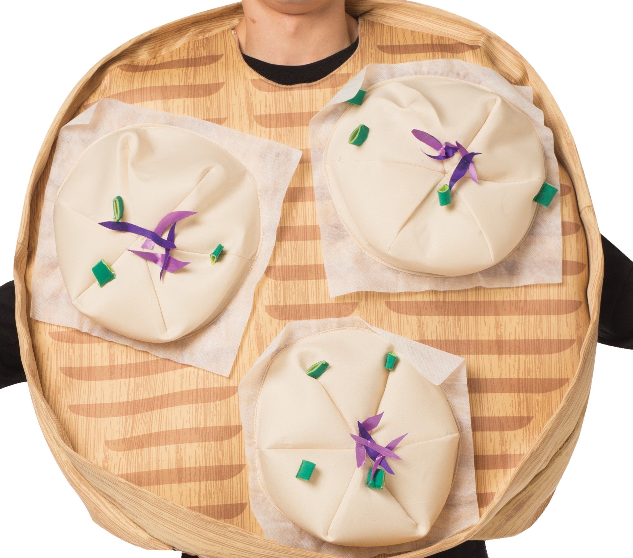 Rasta Imposta Steamed Buns Soy Sauce Paarkostüm Einheitsgröße