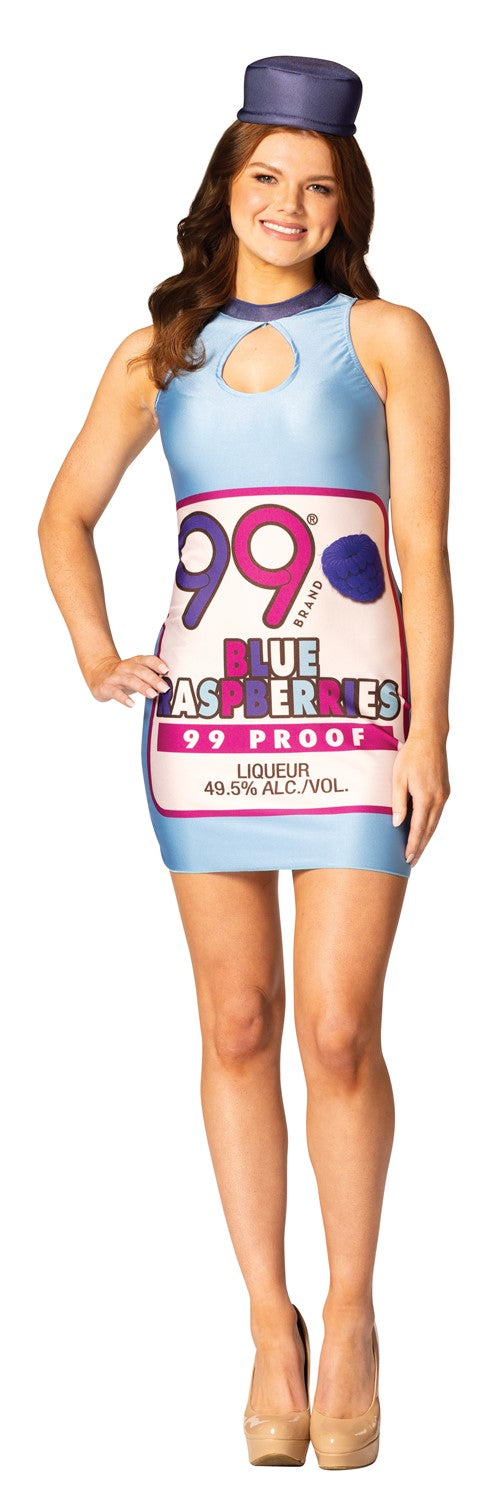 Rasta Imposta 99 Blue Raspberry Kleid Kostüm Damen Gr. 2-8