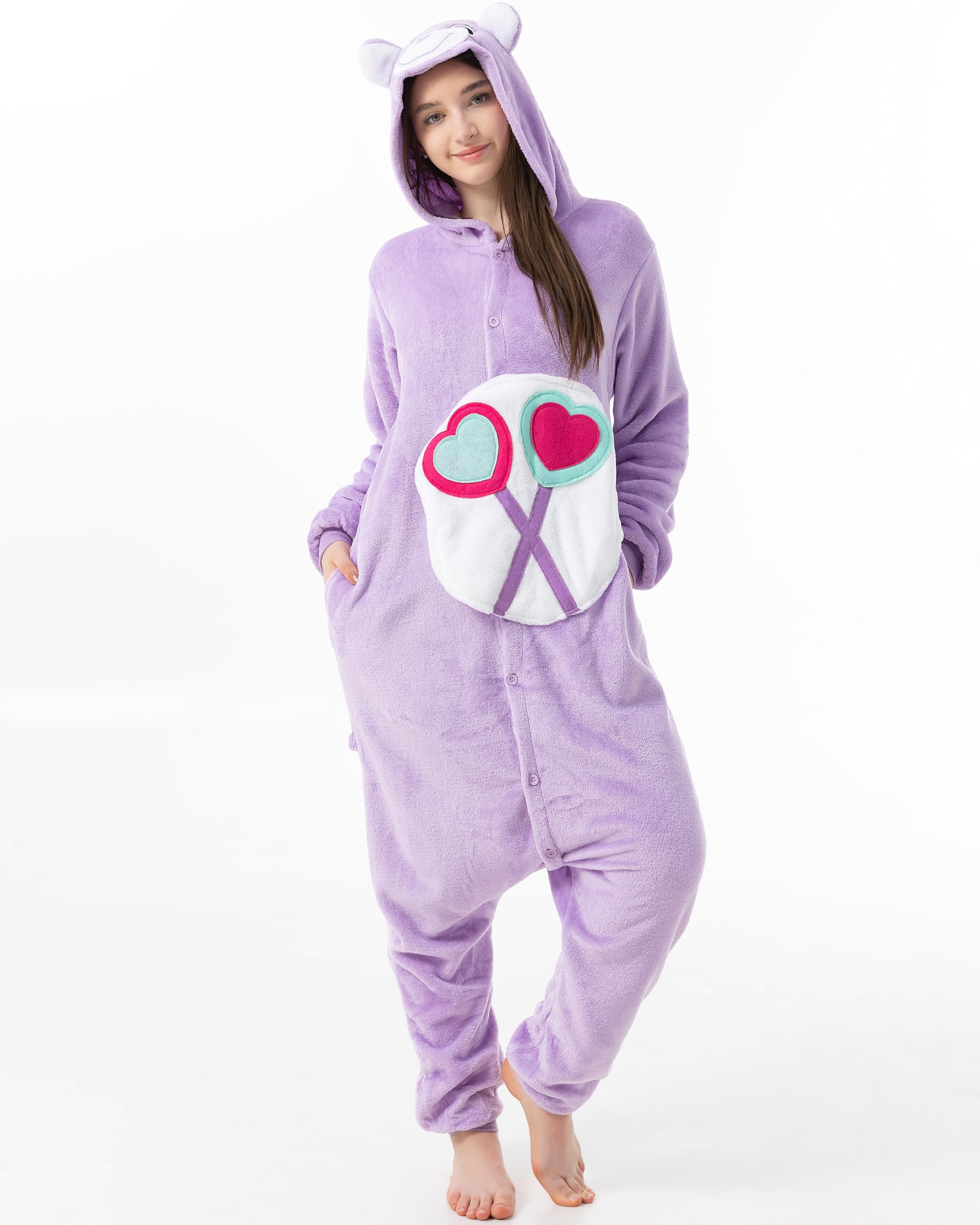 Katara 1744 Teile-gern-bärchi Lila Onesie Kostüm M