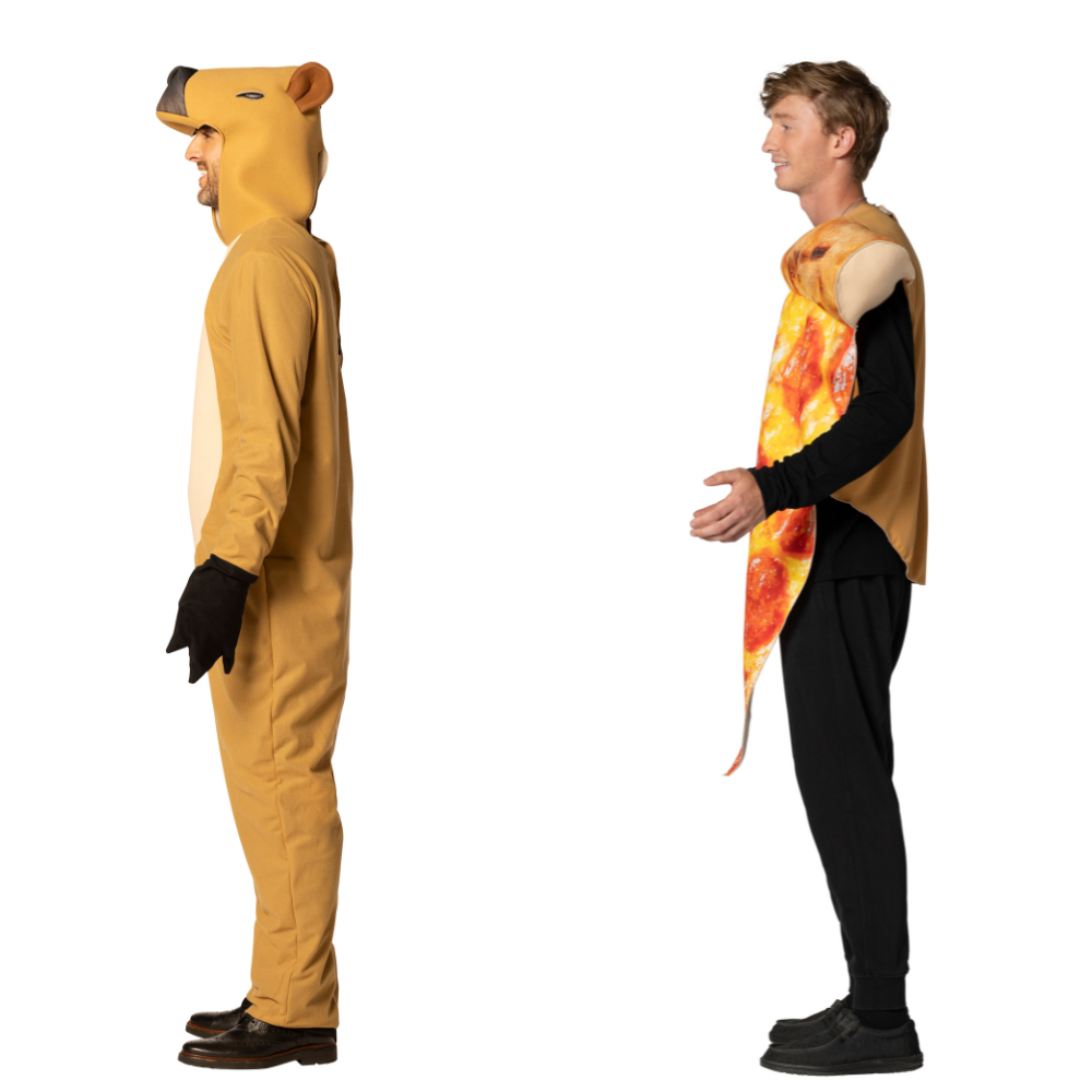 Rasta Imposta Capybara & Pizza Partnerkostüm One Size