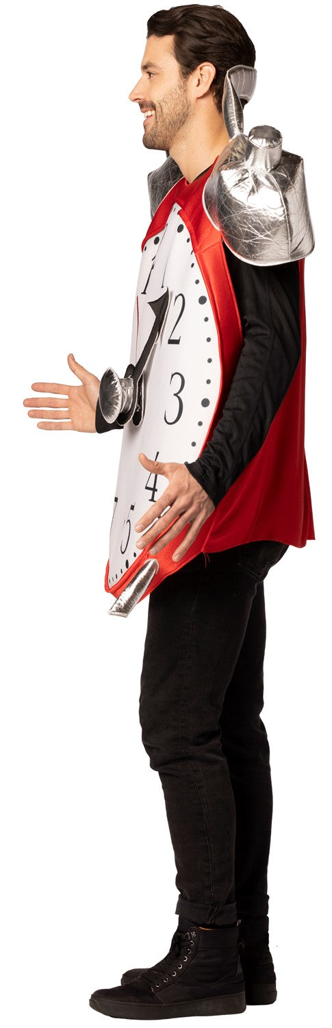 Rasta Imposta Retro Alarm Clock Kostüm Einheitsgröße Wecker