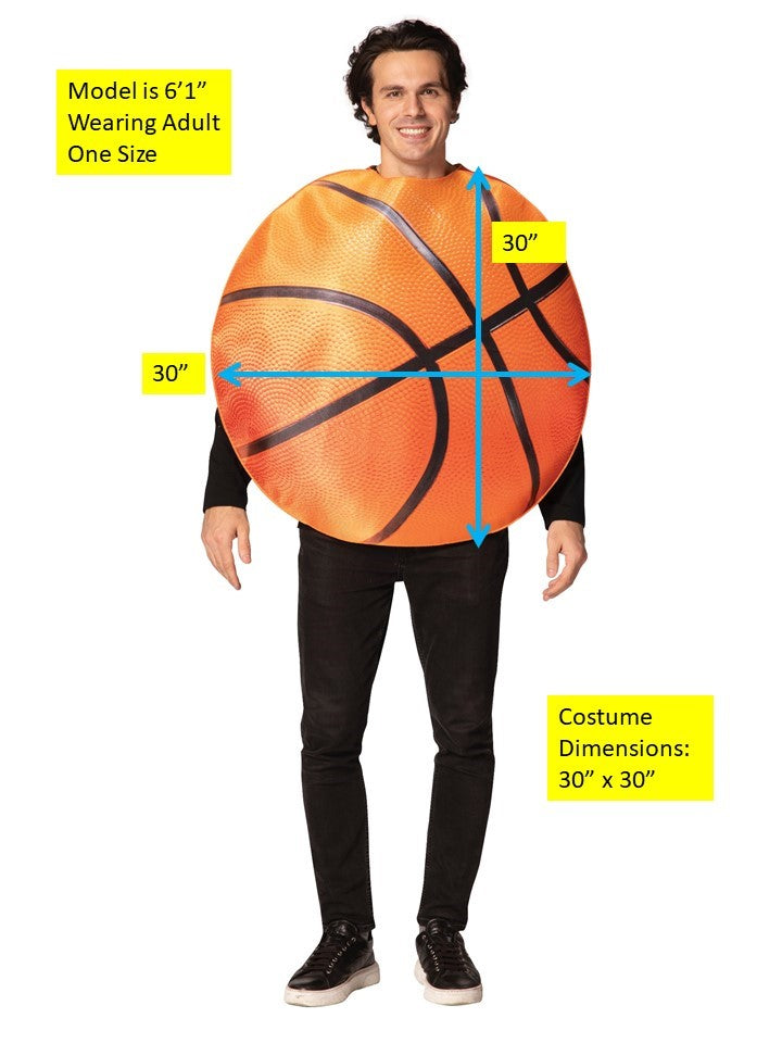 Rasta Imposta Get Real Basketball Kostüm One Size Fotodruck