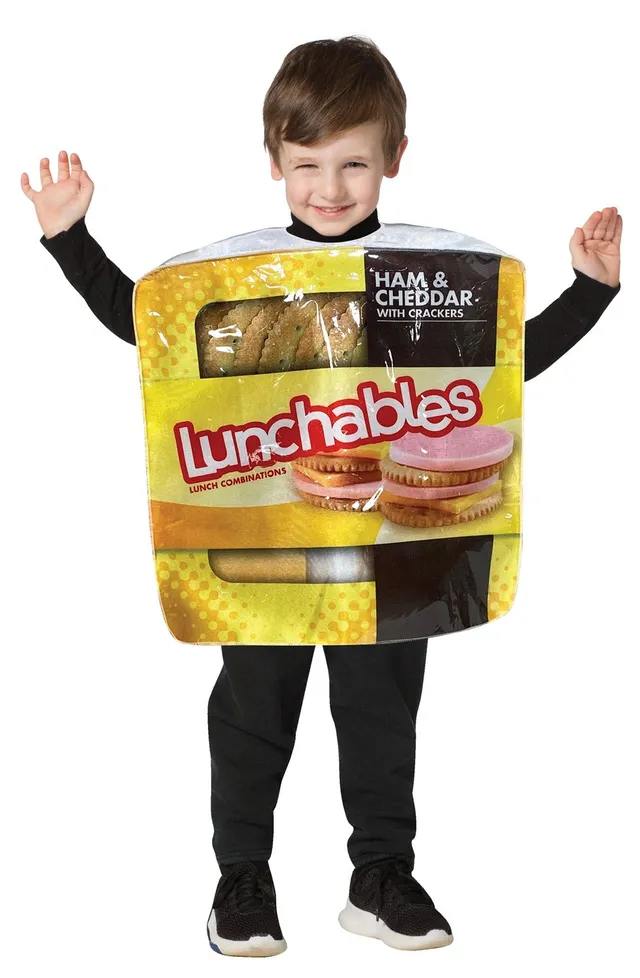 Rasta Imposta Kraft Lunchables Kostüm Kind 4-6 Tunika