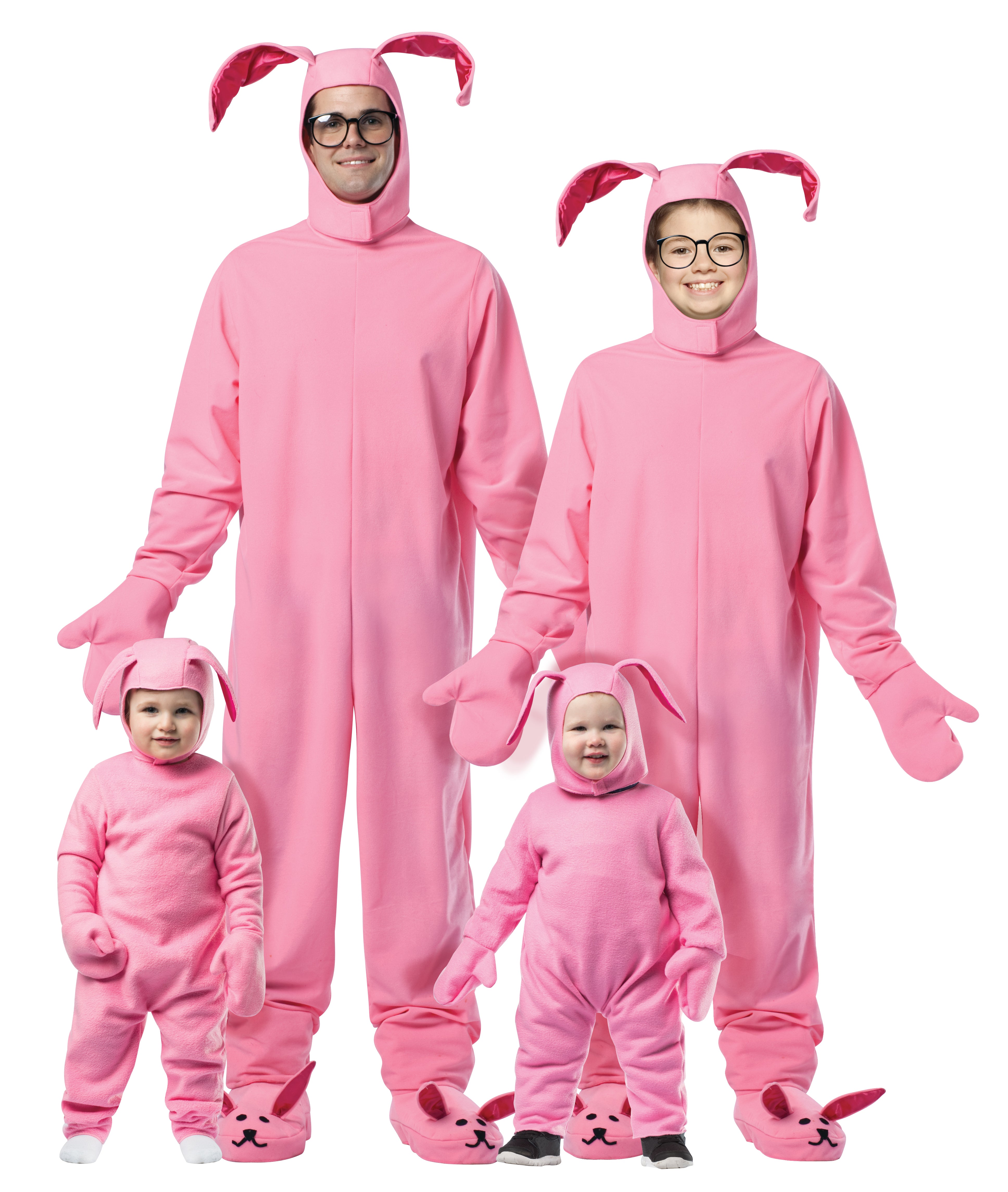 Rasta Imposta Christmas Bunny Kostüm Familie 4er Set