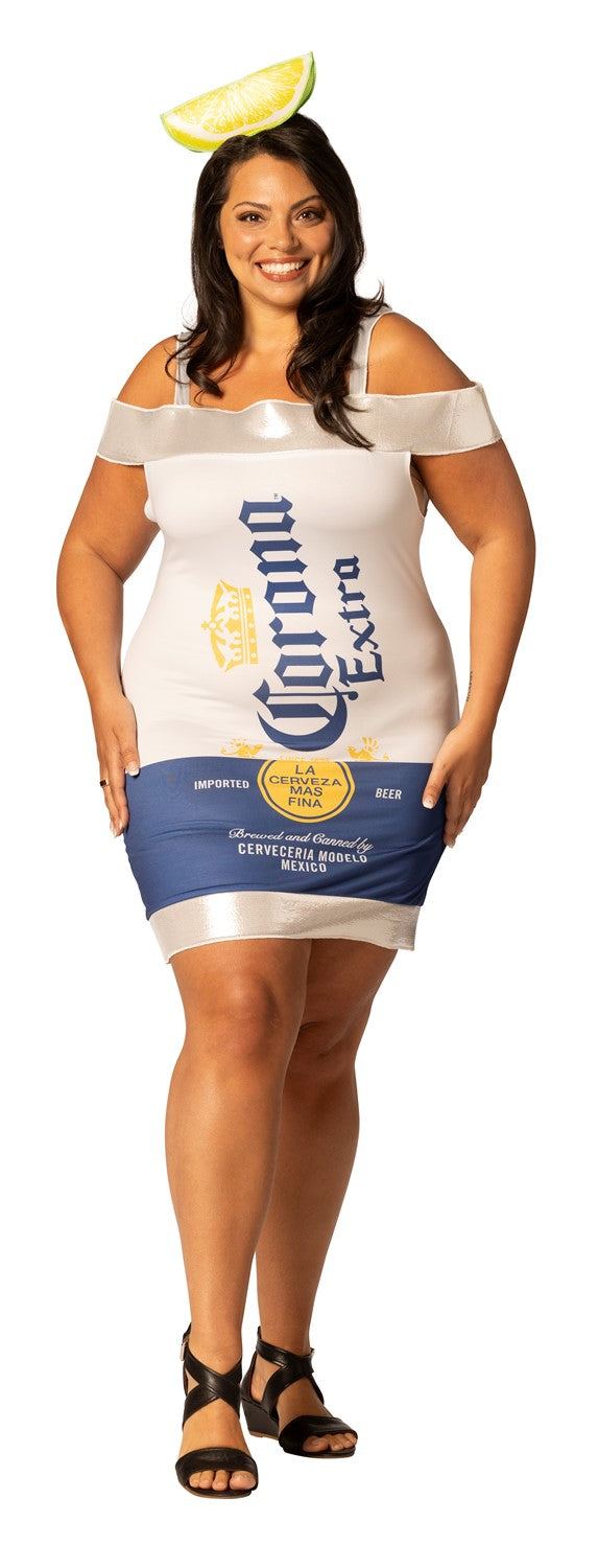 Rasta Imposta Corona Extra Bierkleid Kostüm Damen L-XL