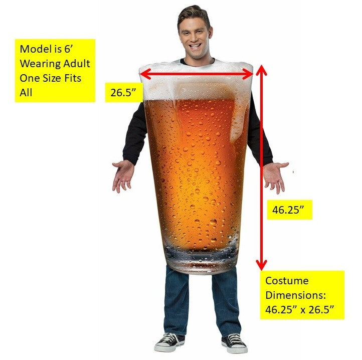 Rasta Imposta Pizza Slice & Beer Pint Partnerkostüm One Size