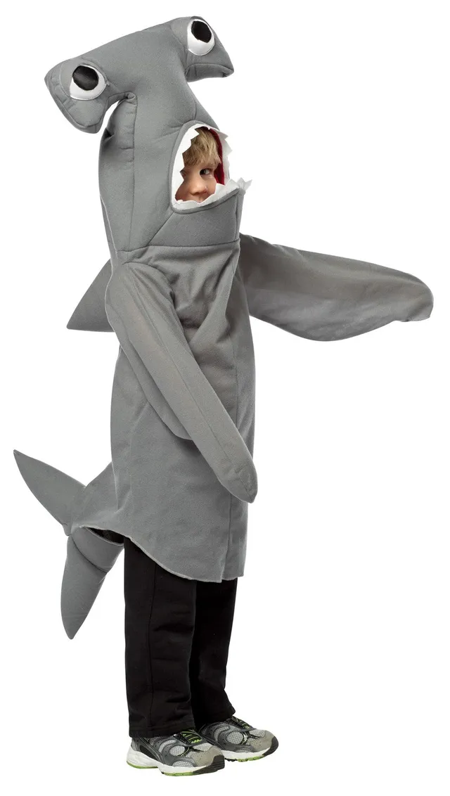 Rasta Imposta Hammerhead Shark Kostüm Kleinkind 3-4T Grau