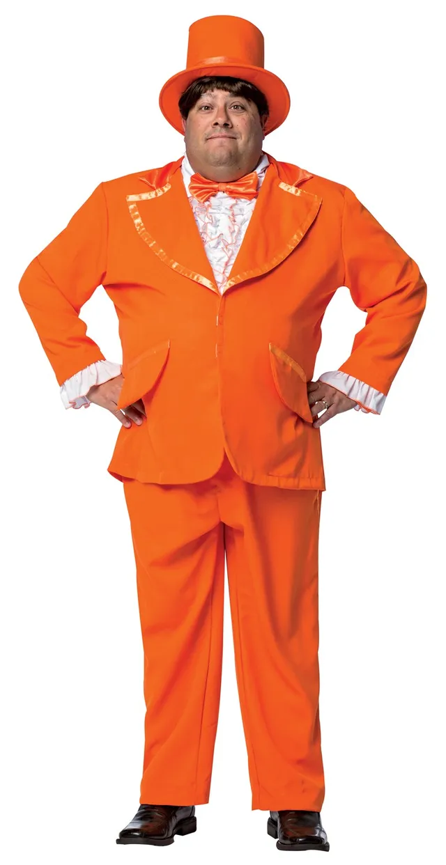 Rasta Imposta Orange Goofball Kostüm Plus Size Orange