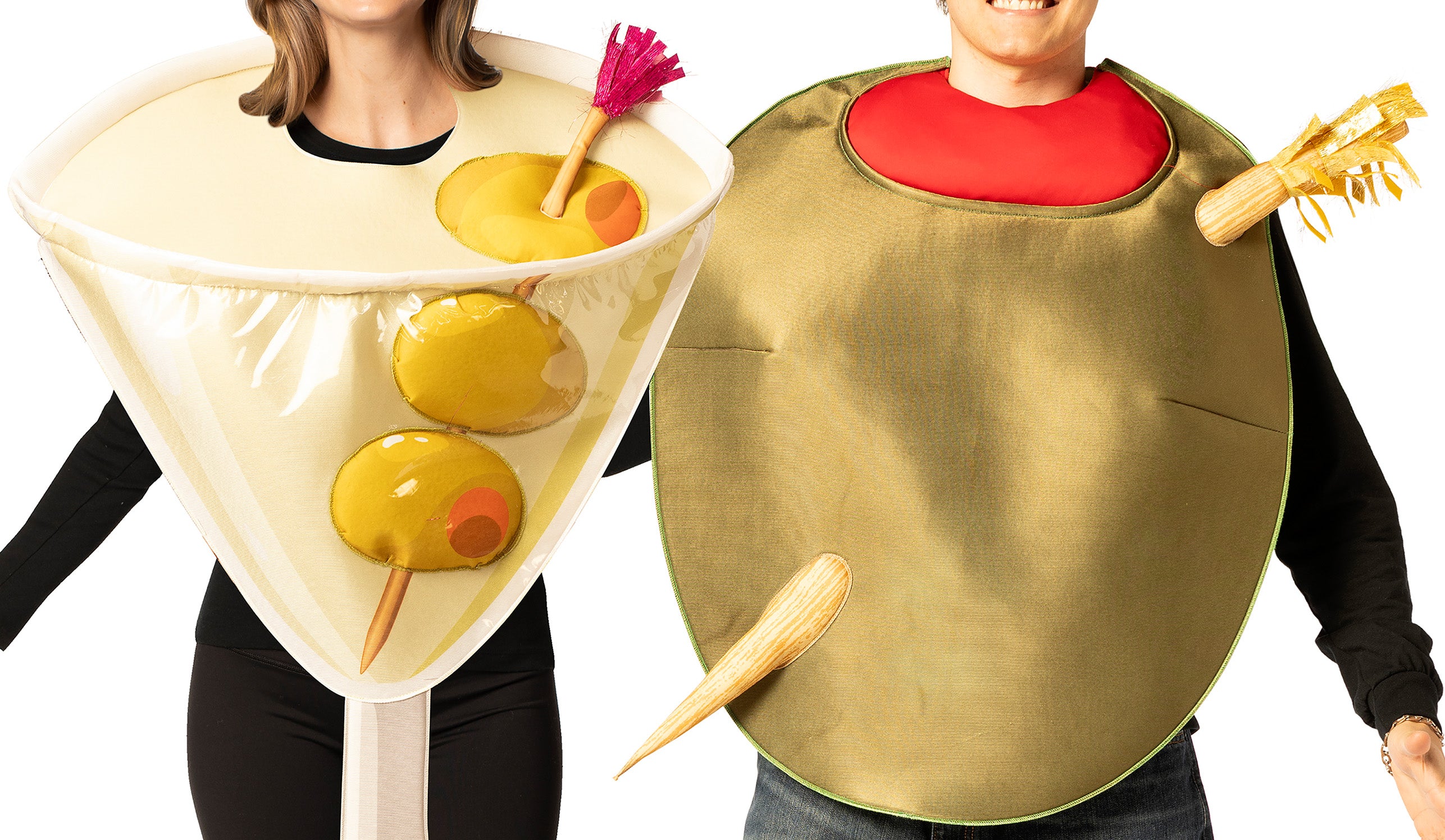 Rasta Imposta Martini Olive Paar Kostüm One Size 2-tlg