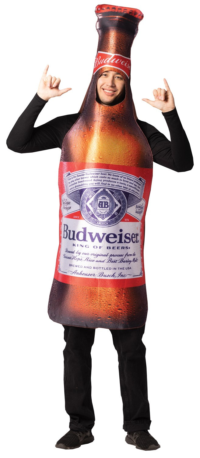Rasta Imposta Budweiser Bierflasche Kostüm Erwachsene One Size