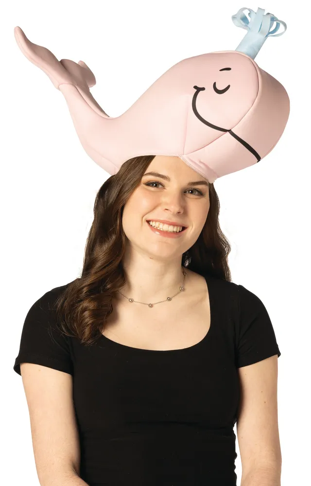 Rasta Imposta Pink Whale Hut Kostüm One Size Schaum