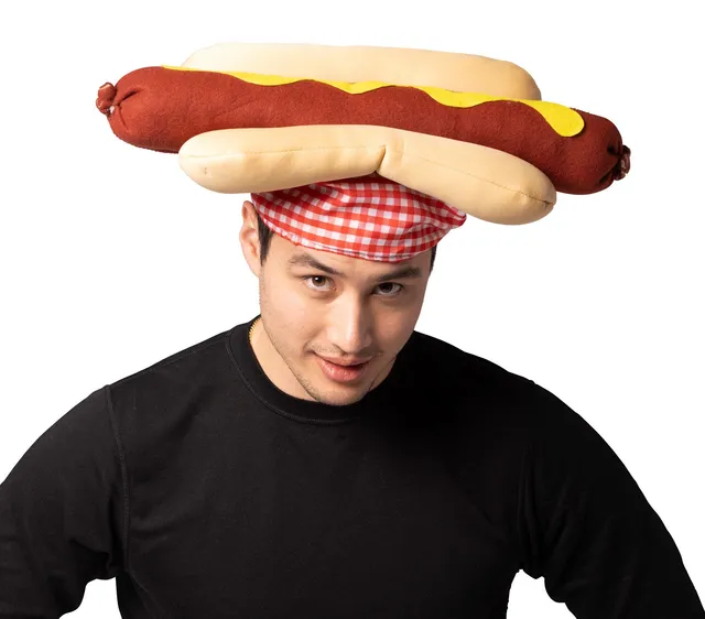Rasta Imposta Hot Dog Hut Kostümhut für Erwachsene