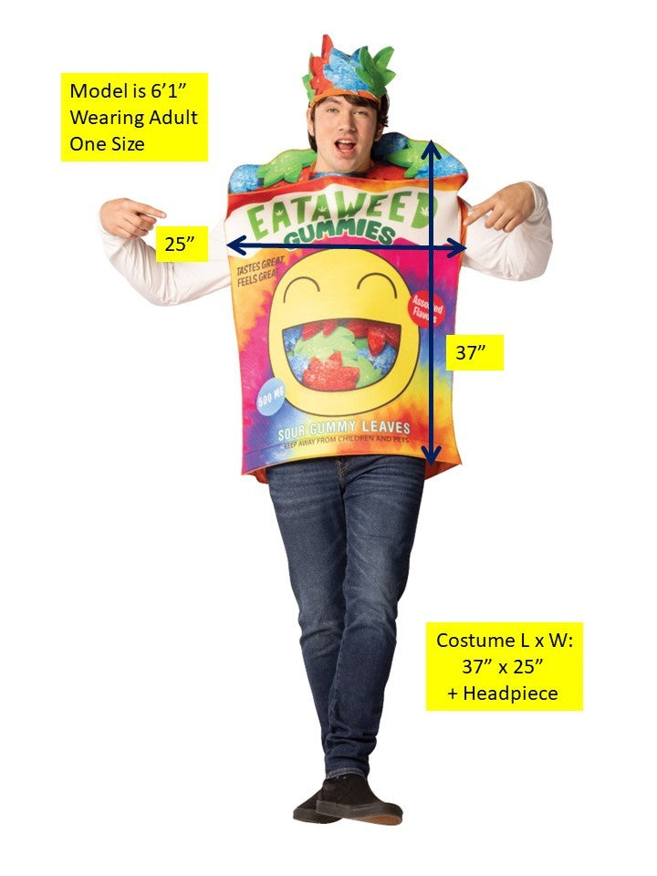 Rasta Imposta Eataweed Gummies Kostüm One Size