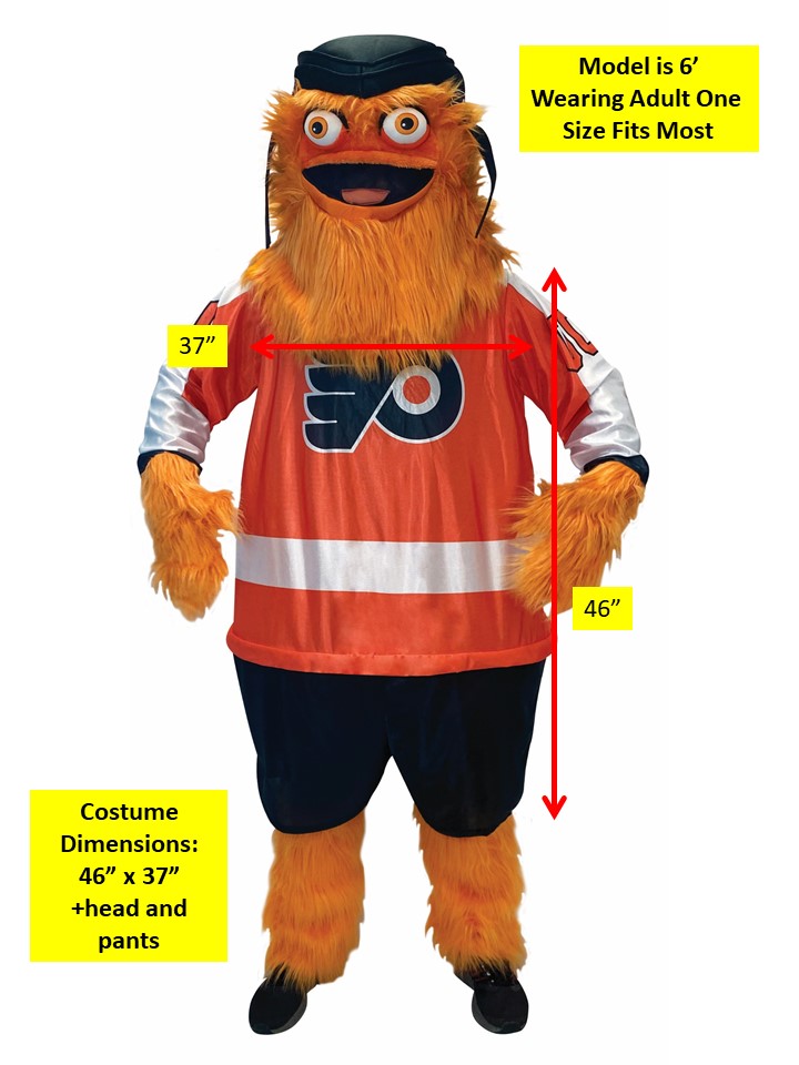 Rasta Imposta NHL Gritty Flyers Kostüm One Size