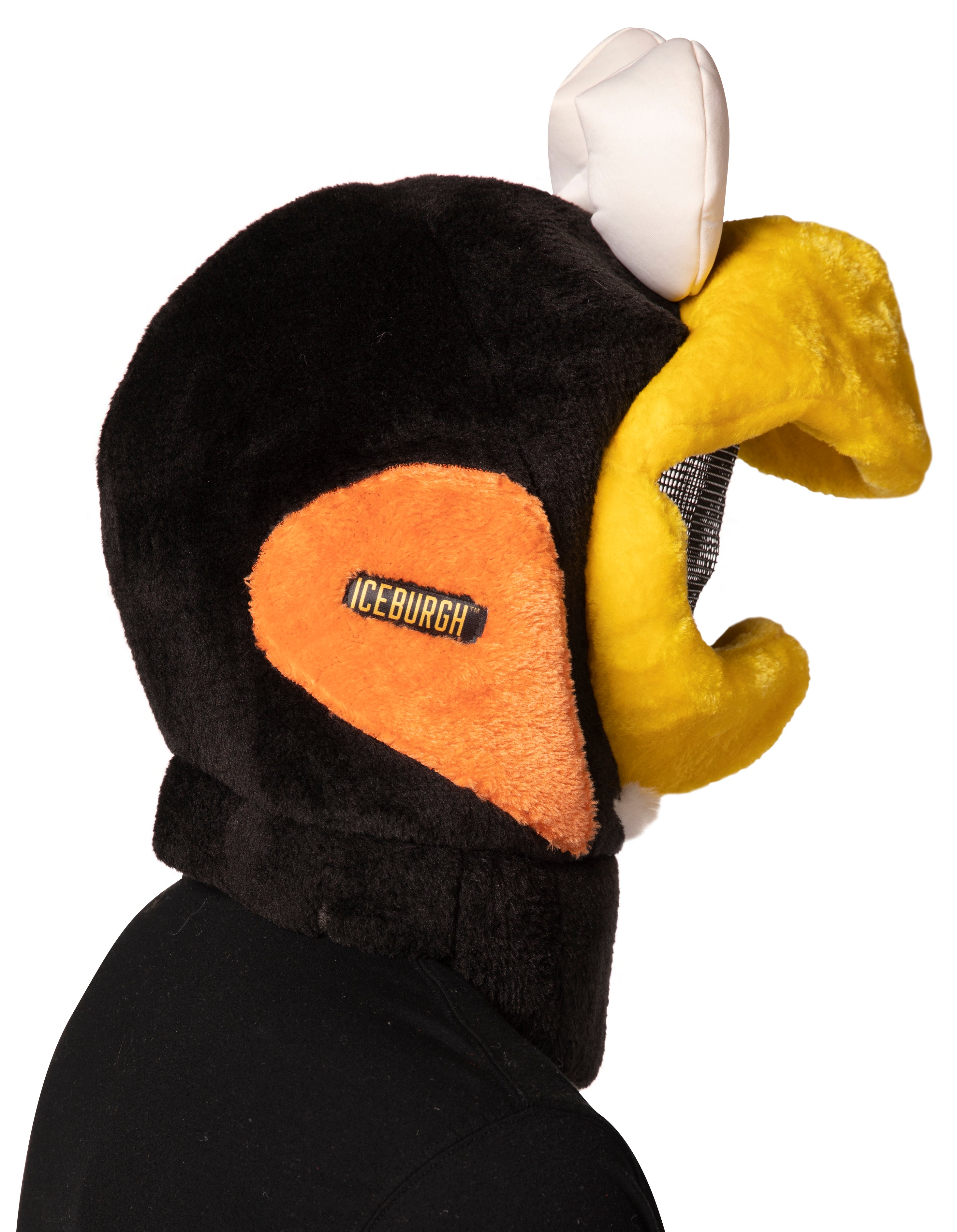 Rasta Imposta Iceburgh Penguins Maskottchen-Kopf Einheitsgröße NHL