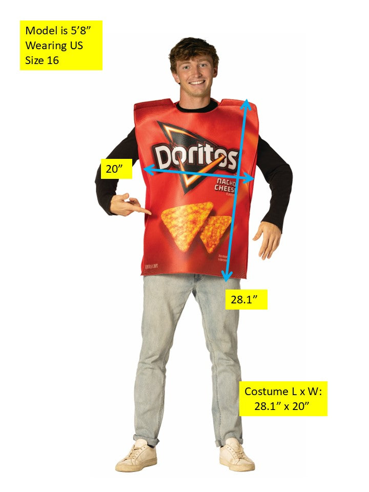 Rasta Imposta Doritos Nacho Cheese Kostüm Teen Größe 16