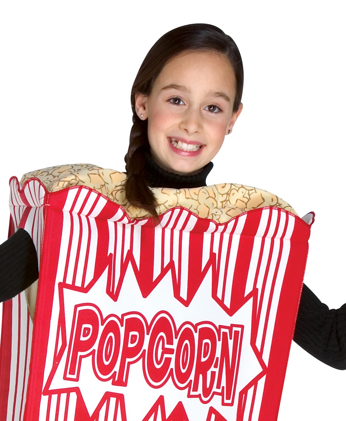 Rasta Imposta Movie Night Popcorn Kinder Kostüm 7-10