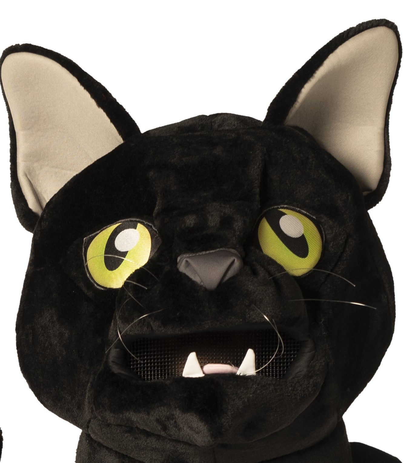 Rasta Imposta Black Cat Maske mit Pfoten Kostümset Schwarz