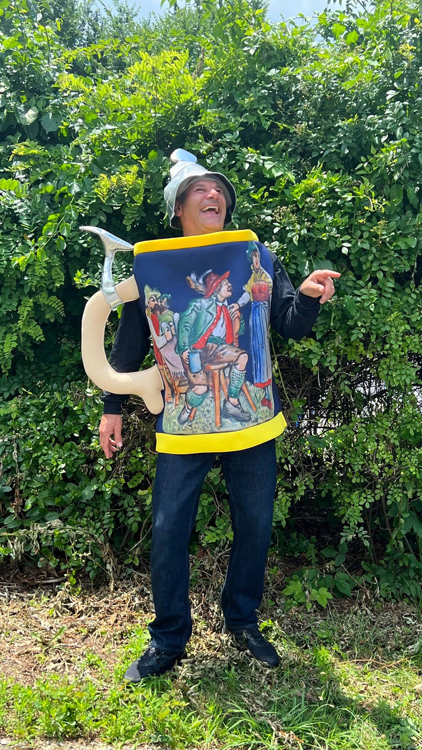 Rasta Imposta Beer Stein Bierkrug Kostüm Einheitsgröße