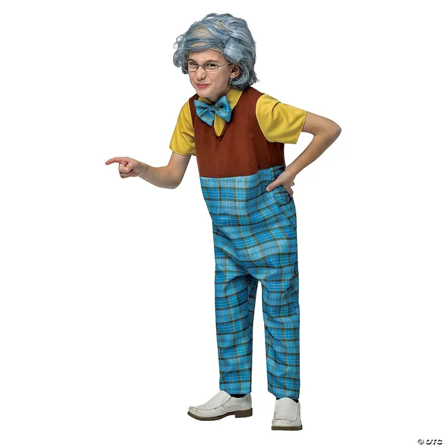 Rasta Imposta Grandpa Kinderkostüm 7-10 Jahre Opa Jumpsuit