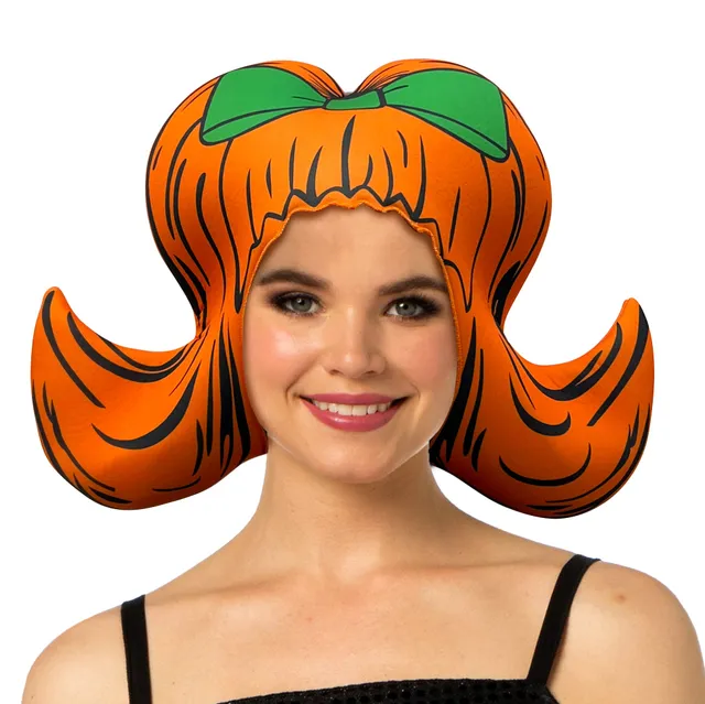 Rasta Imposta Orange Bouffant Cartoon Perücke Einheitsgröße