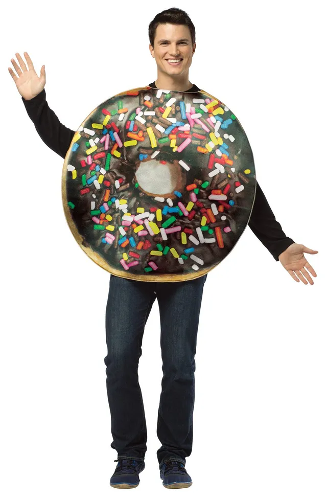 Rasta Imposta Chocolate Doughnut Kostüm One Size Streusel