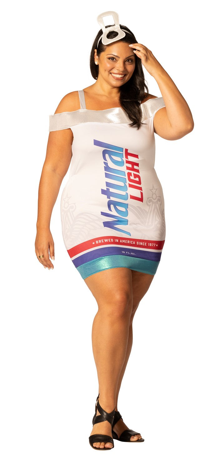 Rasta Imposta Natural Light Bier Kleid Damen L-XL Spandex