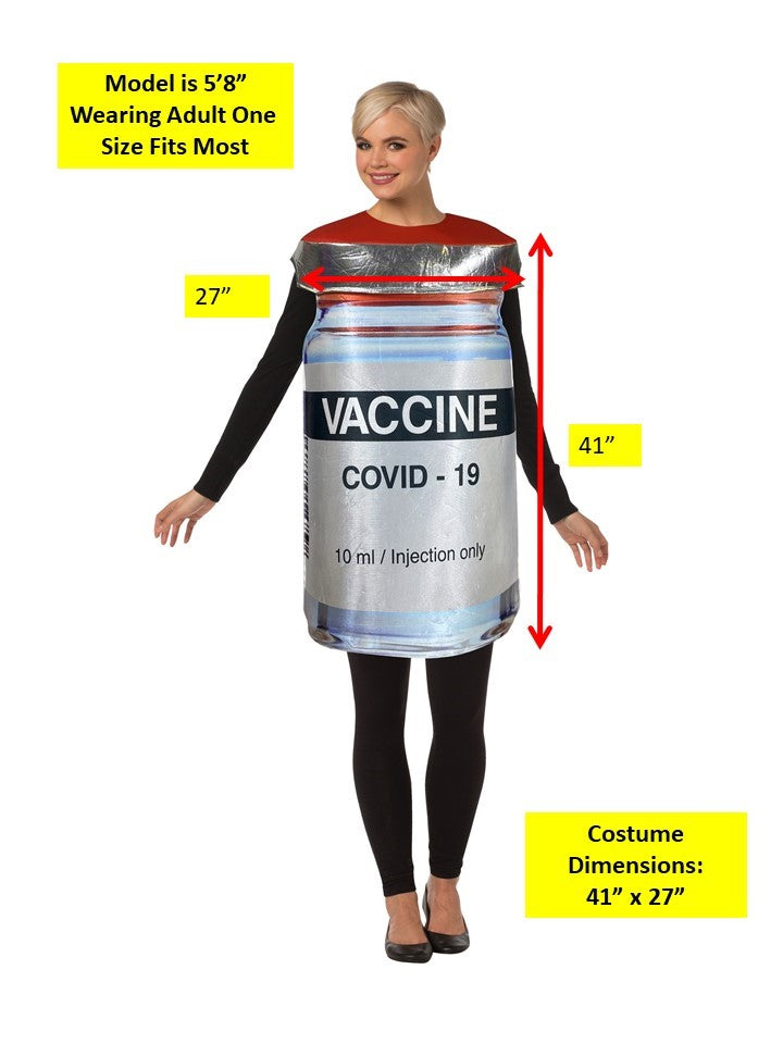 Rasta Imposta Vaccine Bottle Kostüm Erwachsene One Size